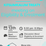Eligibility and Enrolment Meeting in Terrace at the Best Western Hotel